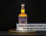 Review Rượu Đông Trùng Hạ Thảo Duy Khánh