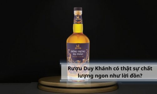 Review Rượu Đông Trùng Hạ Thảo Duy Khánh