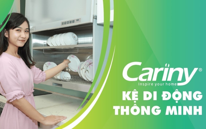 thương hiệu tủ bếp cariny