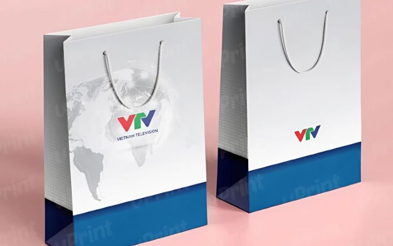 Mẫu in túi giấy tại uPrint cho VTV Mẫu in túi giấy tại uPrint cho VTV