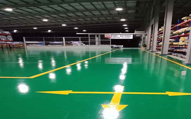dịch vụ thi công sàn epoxy Việt Nhật
