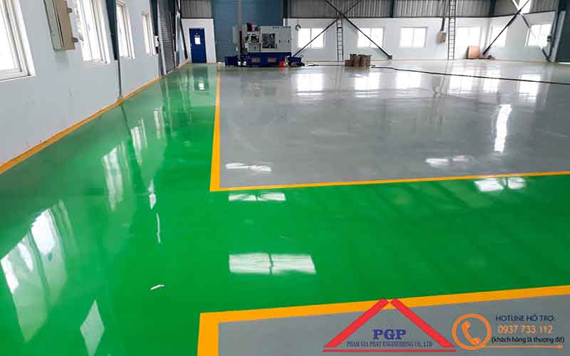 dịch vụ sơn sàn epoxy Phạm Gia Phát