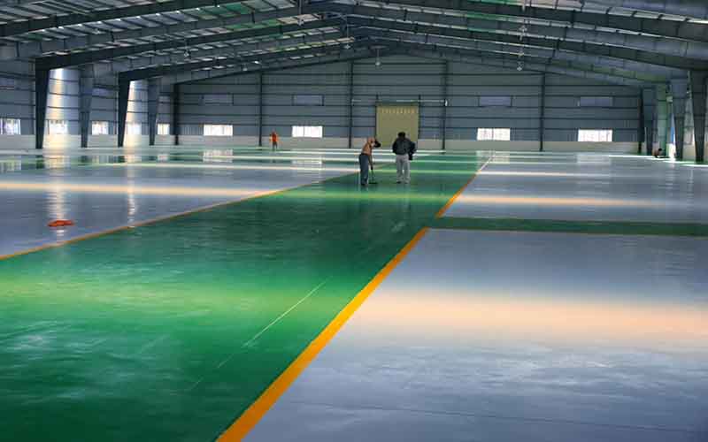 dịch vụ sơn sàn epoxy Trường An Pacific