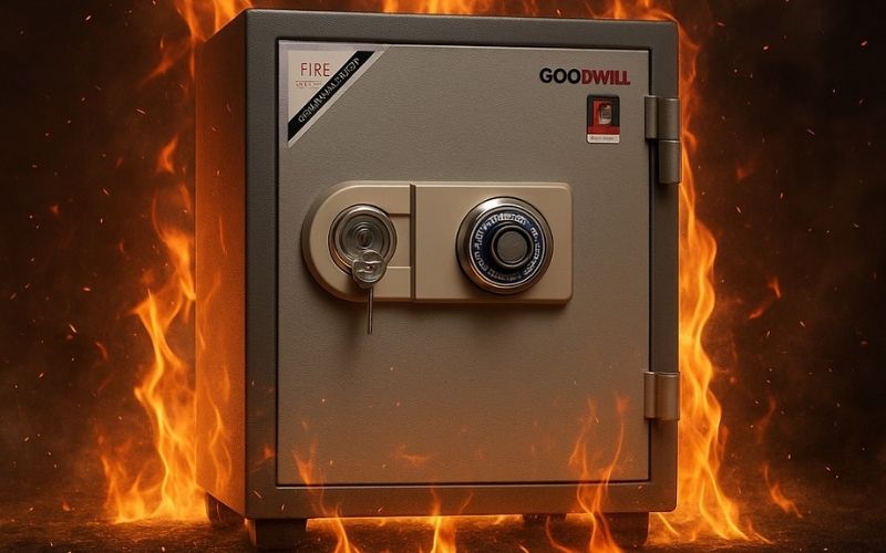 Két sắt Goodwill duy trì an toàn trong nền nhiệt cao tới 1000 độ C