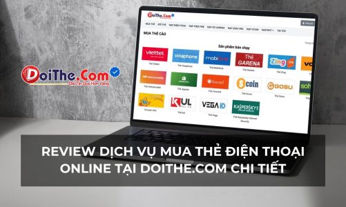 Review mua thẻ điện thoại online tại DOITHE.COM