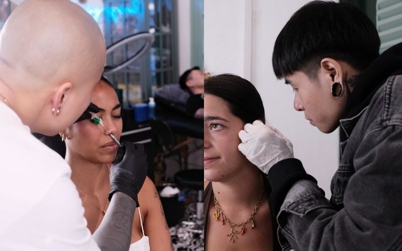 Skilled piercing artists and friendly staff