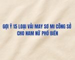 vải may sơ mi công sở