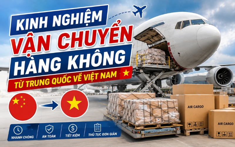 vận chuyển hàng không từ trung quốc về việt nam