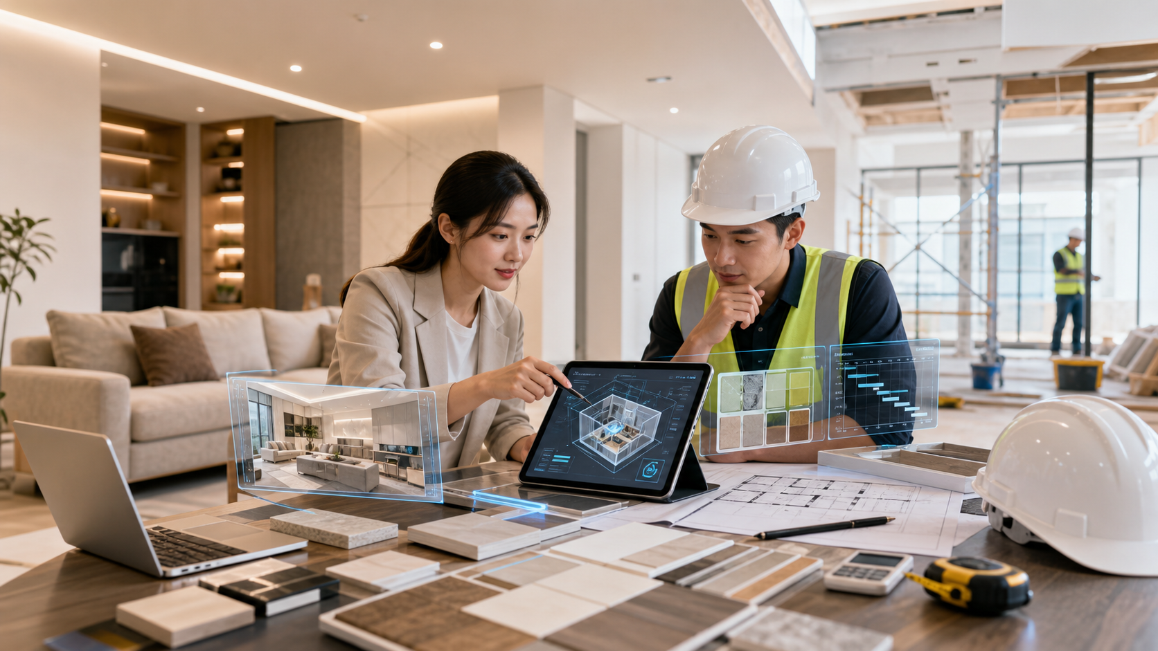 Ứng dụng AI trong doanh nghiệp nội thất - xây dựng: Tối ưu thiết kế, dự toán và thi công
