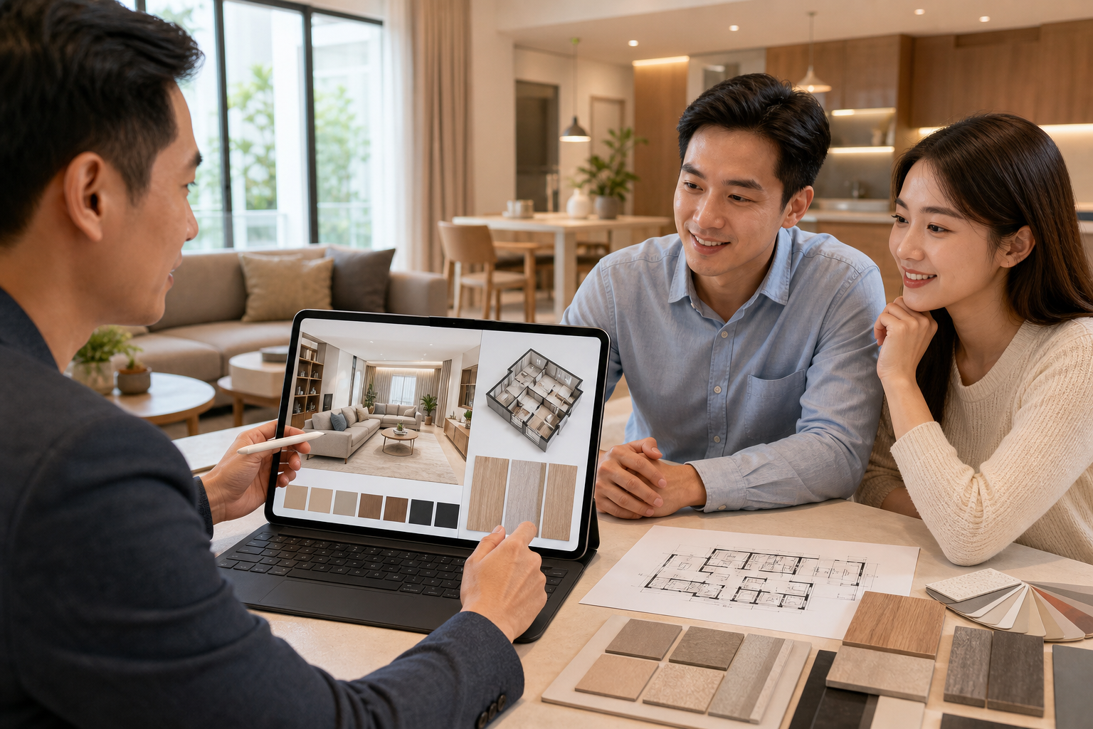 Ứng dụng AI trong thiết kế và tư vấn không gian