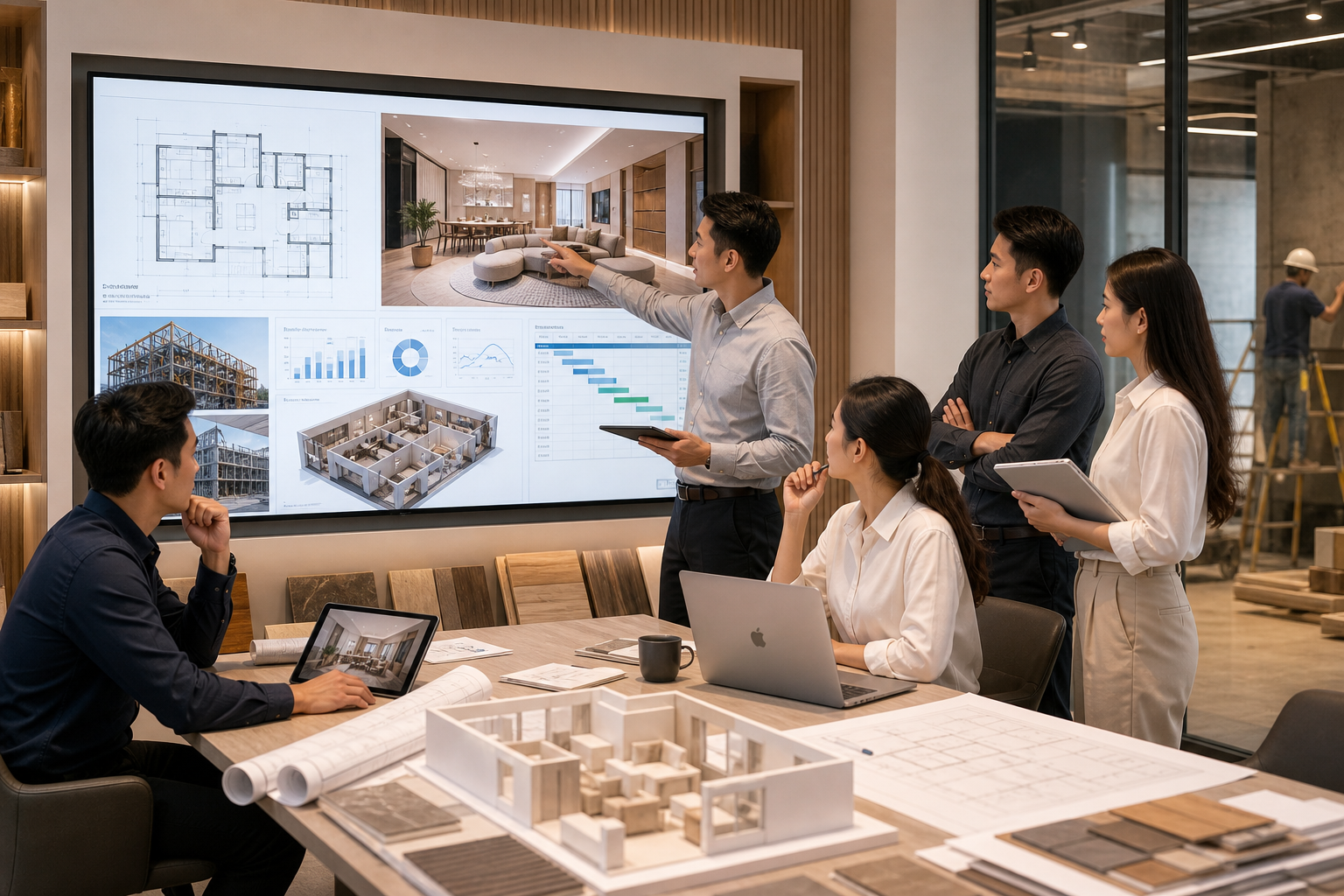 Ứng dụng AI trong doanh nghiệp nội thất - xây dựng đang thay đổi điều gì?