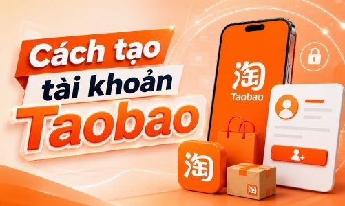 cách tạo tài khoản Taobao
