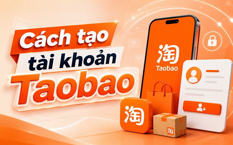 cách tạo tài khoản Taobao