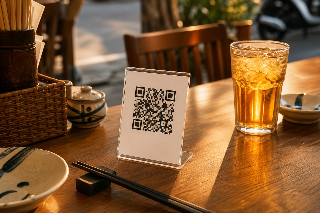Một thực đơn mã QR cho nhiều chi nhánh: cách chuẩn hóa